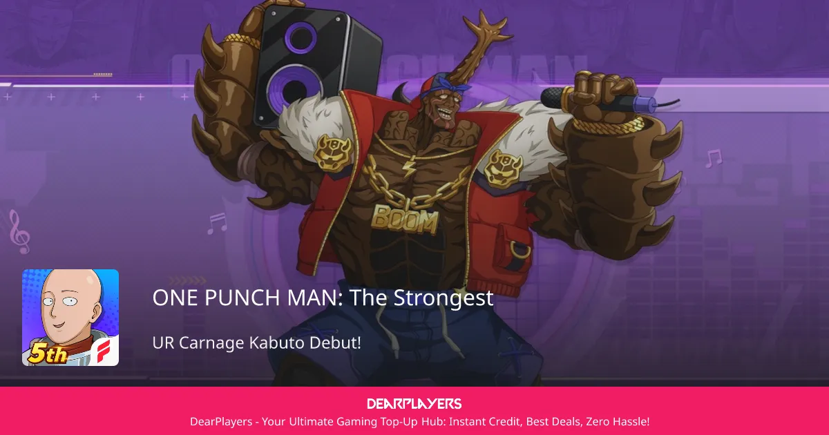 One Punch Man The Strongest Top Up Dearplayers Malaysia