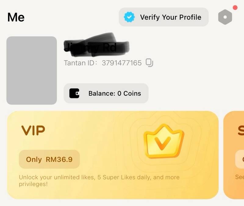 Cara mencari ID Tantan