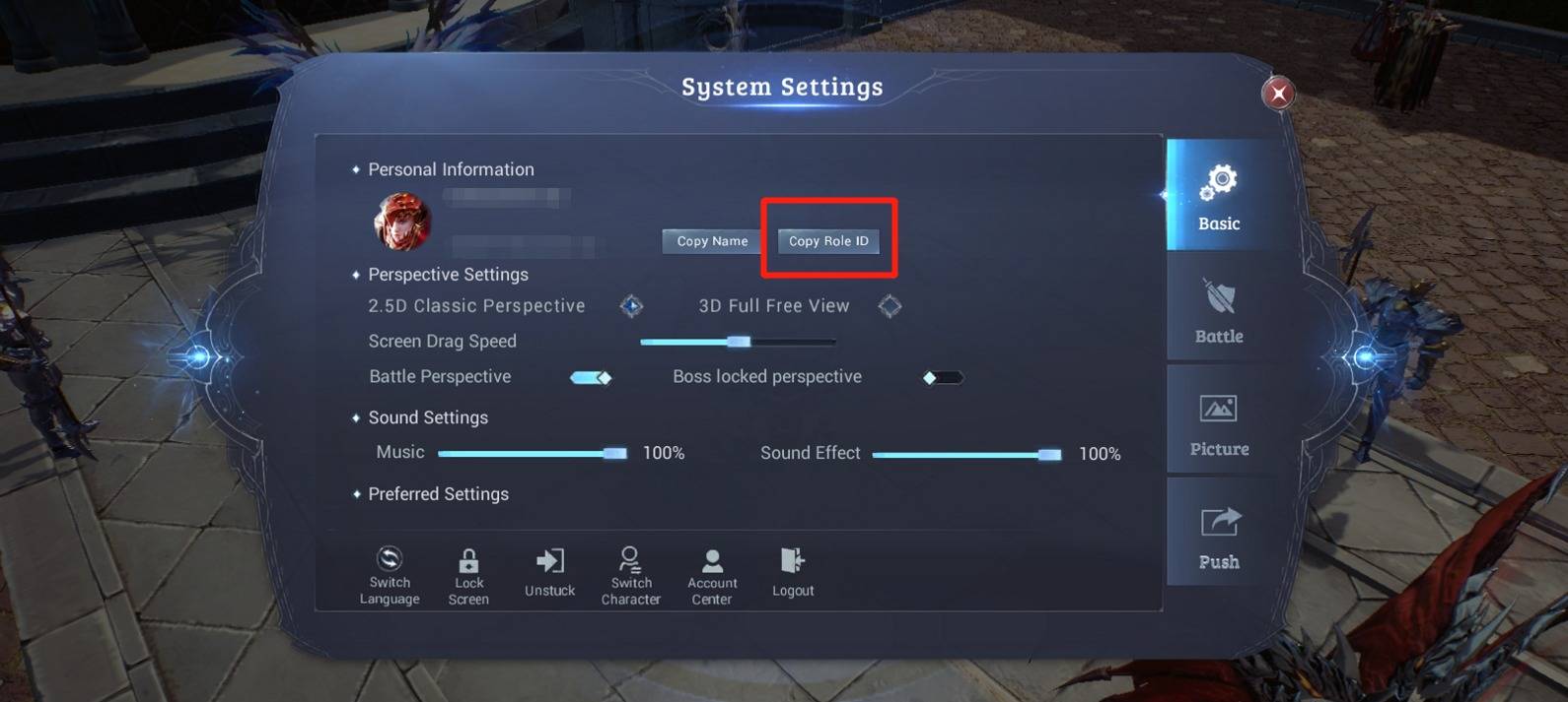 How to find Mu Origin 3 ID