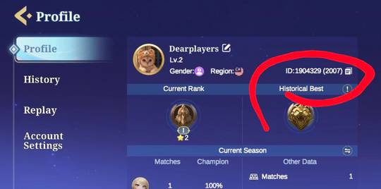 Magic Chess Go Go Player ID