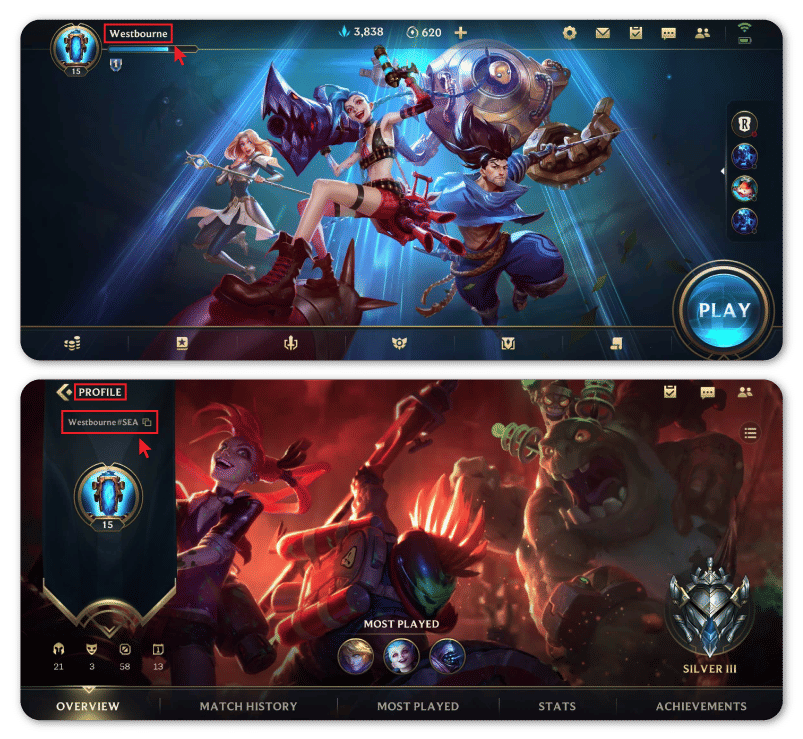 League of Legends: Wild Rift Riot ID
