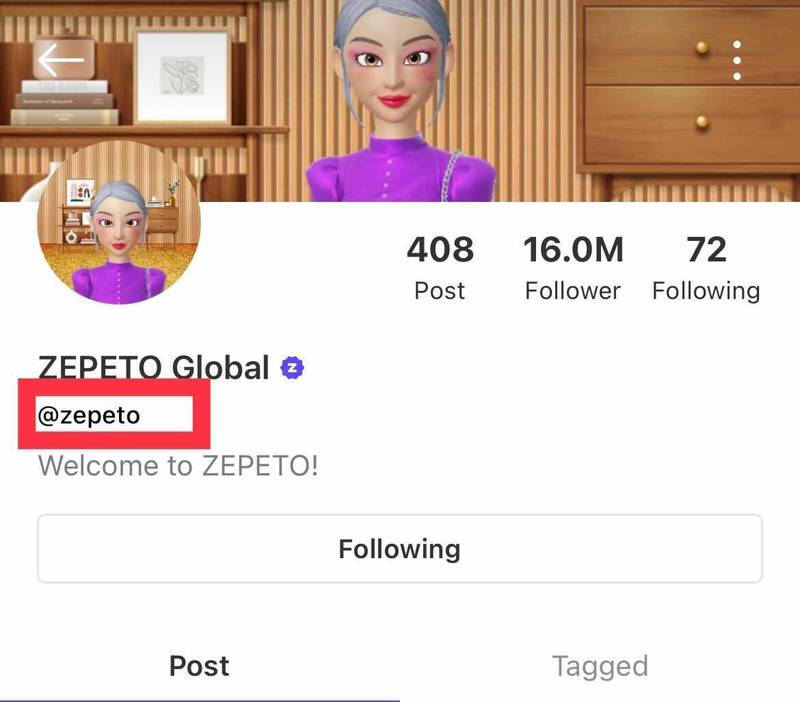 Example Zepeto Username