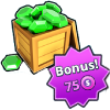 Variant image of 1600 Gems + 75 Tokens